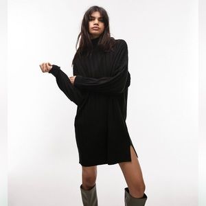 Black Topshop knitted dress